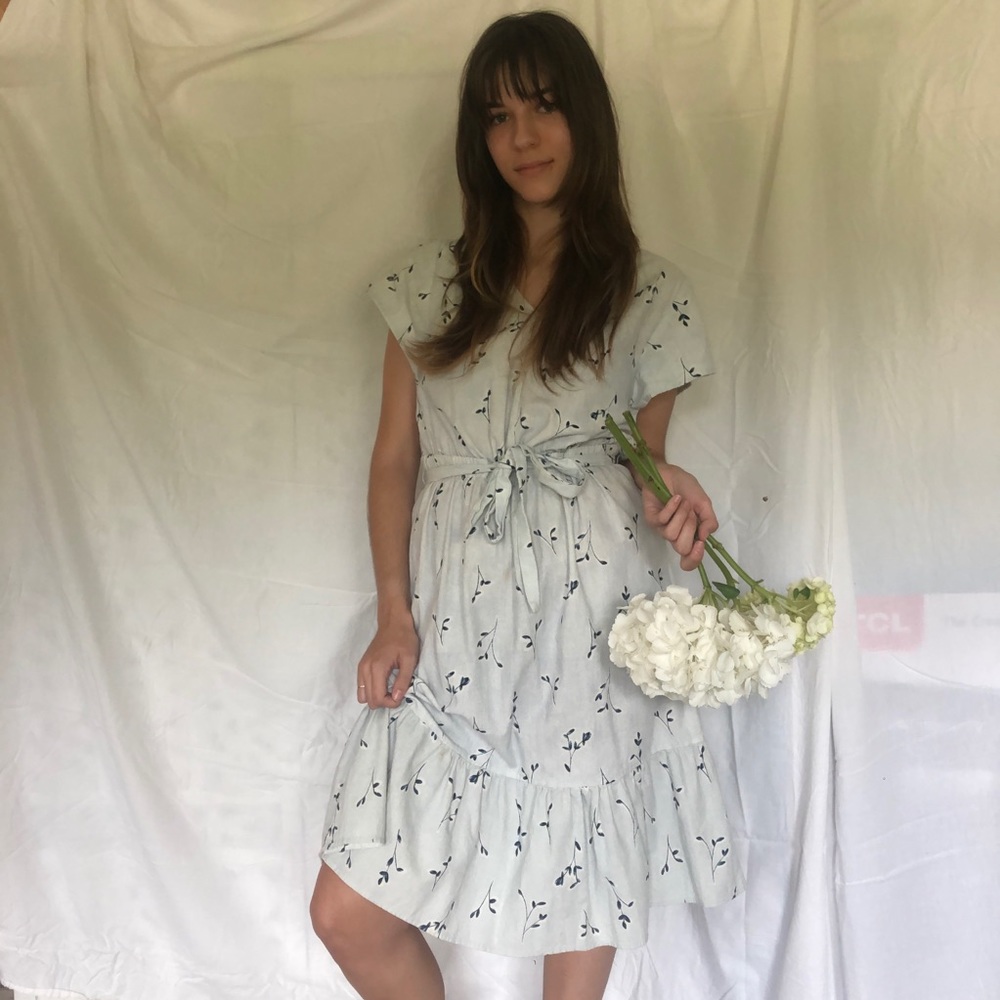 Universal Thread Blue Floral Dress